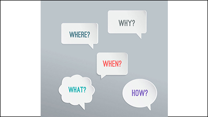 5 Languages bubble design vector material