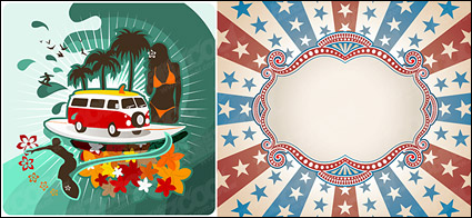 The trend of retro-style material