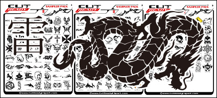 Classic album totem CutReadyClipart trend vector material