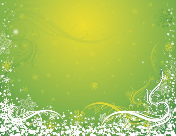 Christmas snowflake pattern