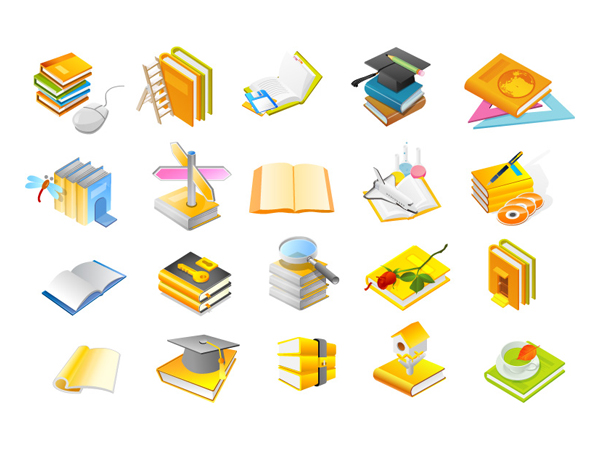 Mouse, Dr. cap, pencils, pens, CD-ROM, set square dragonfly