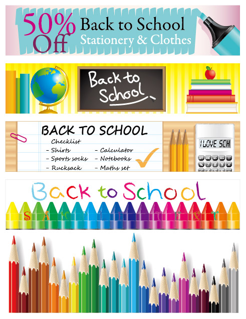 Campus style banner Vector