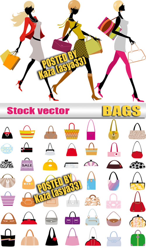 Fashion women vector material&nbsp;