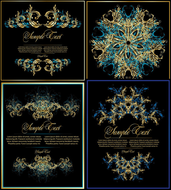 European retro pattern - Vector