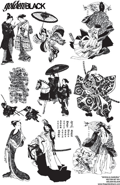 Japanese character vector