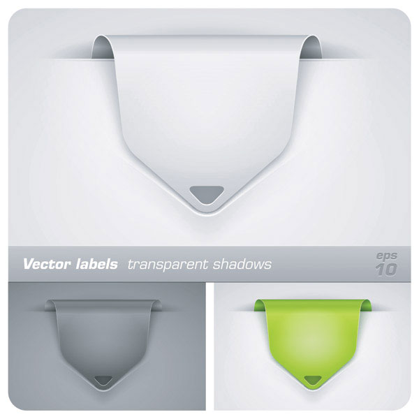 Beautiful decorative edges vector material -2