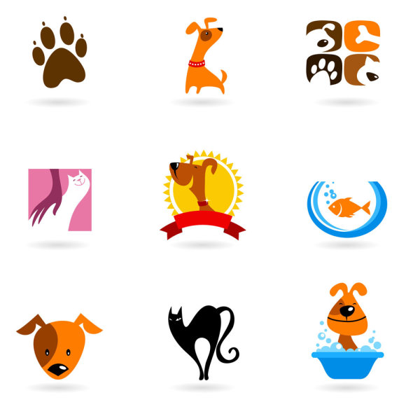 The cartoon animals image 01 - vector