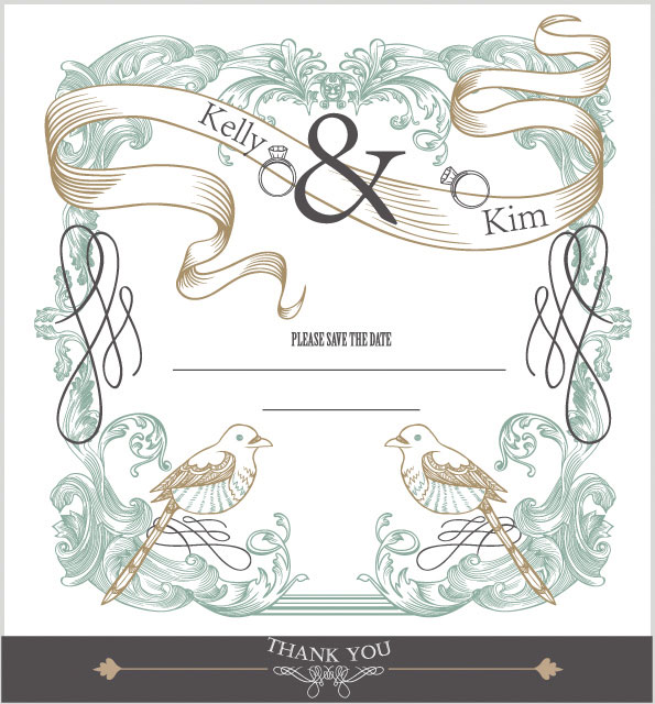 European-style lace border 02 - vector