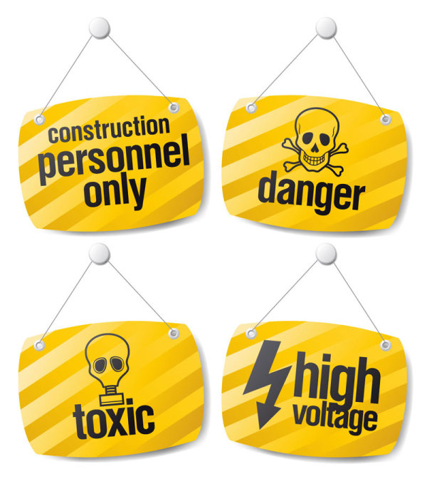 Fine listing and tags - vector