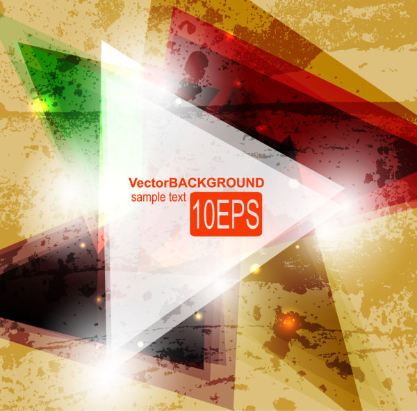 Colorful background material 01 - vector