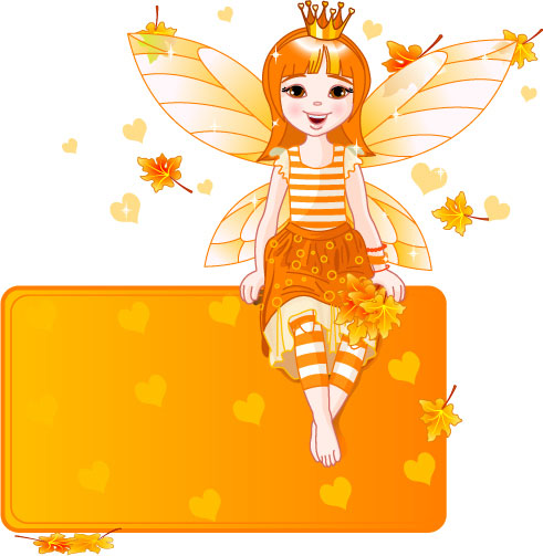 Flower Fairy 01 - vector material