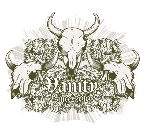 The trend of T-shirt 01 - vector material