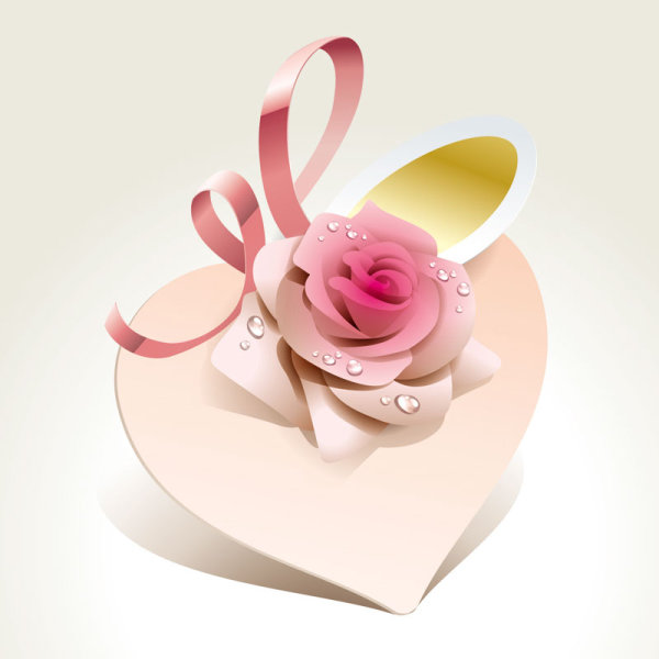 Beautiful roses 04 - vector material