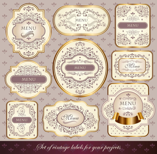 Exquisite border 02 - vector material