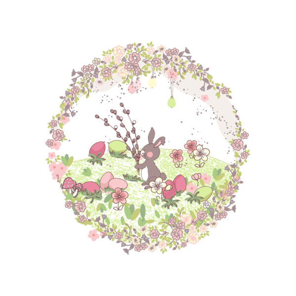 Cartoon illustrator vector material -04