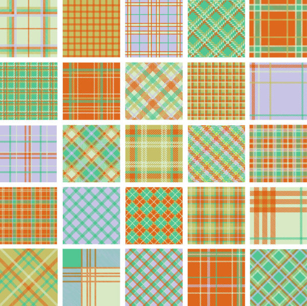 Plaid pattern 01 - vector material