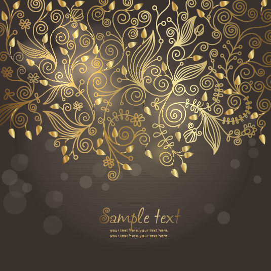 European pattern background 04 - vector material