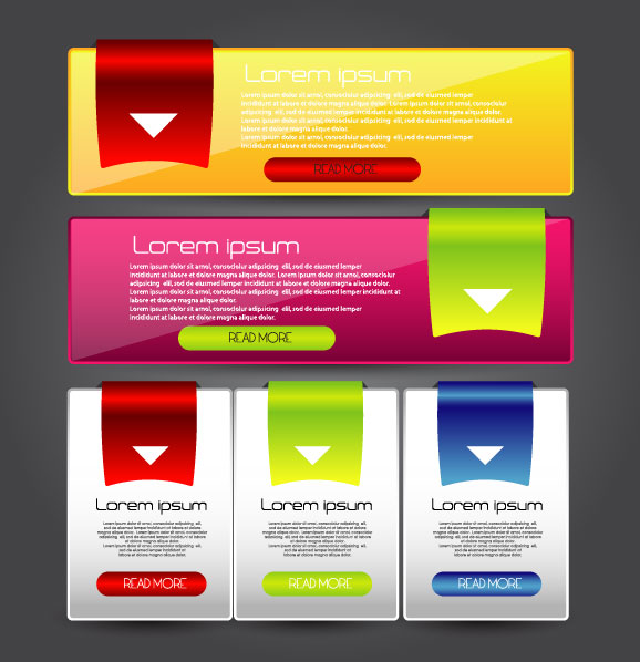 Fashion Web banner 03 - vector material