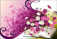 Vector floral trend -3