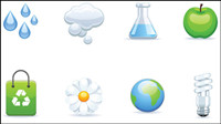 Environmental icons - vector