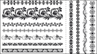 Exquisite lace pattern 02 - vector material