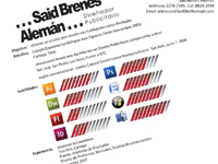 Creative Resume Design appreciation of foreign