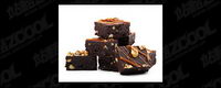 Chocolate cake picture quality material