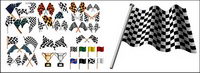 f1 racing banner with the trophy element