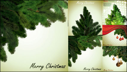 Local Christmas tree vector