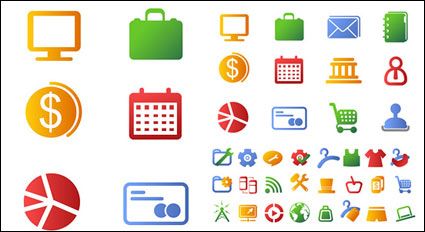 ++ color elements Vector Icons ++