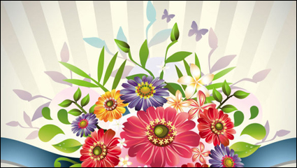 Beautiful bouquet 04-- vector material
