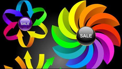 Fancy Chart 04 - vector material