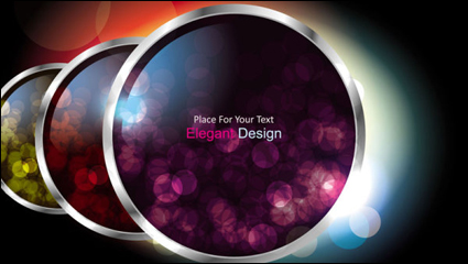 The gorgeous halos button - Vector