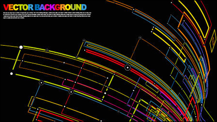 The commercial dynamic flow line 01 - vector material
