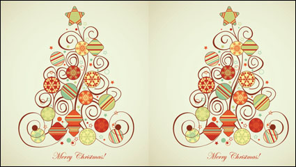 Christmas pattern illustration Vector - 03