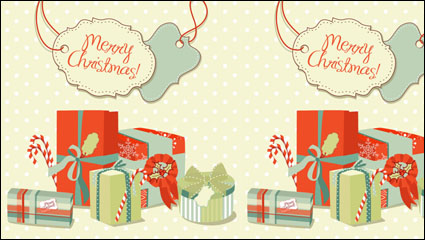 Beautiful Christmas pattern 03 - vector