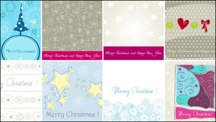 Christmas element material 02 - vector