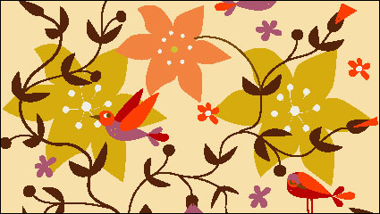 Cartoon patterns 02 - vector material