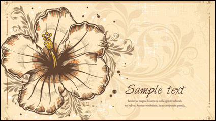 Retro pattern 01 - vector material