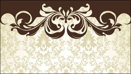 European pattern background 06 - vector material