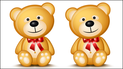 Teddy Bear 01 - vector material