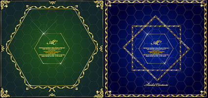 Honeycomb, diamond lace border vector