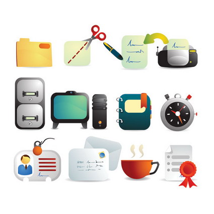Office icon vector