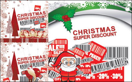 Discount store sales of decoration, bar code