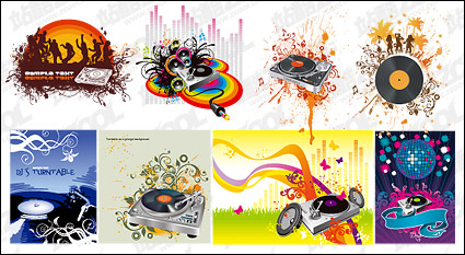 8, DJ Vector material