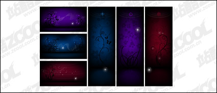 Fantasy Fashion pattern vector material