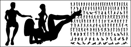 Number of various characters posture in Pictures